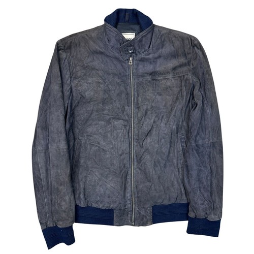 Vintage suede leather bomber - suede,