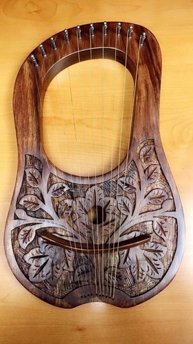 Lyre harp metal - lyre, 10