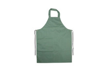 Waterproof Apron PU Nylon Bib Green White Stripe 48X36"