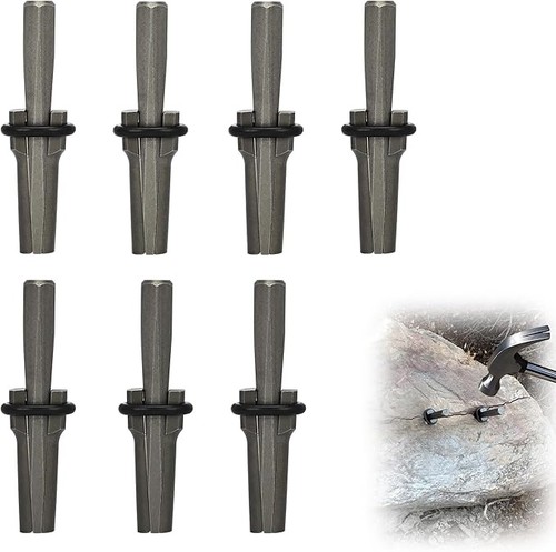 7pcs stone splitters - stone,