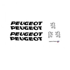 Peugeot Bicycle Frame Stickers - Decals - n.30