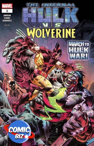 Infernal hulk wolverine 1 - wolverine, #1
