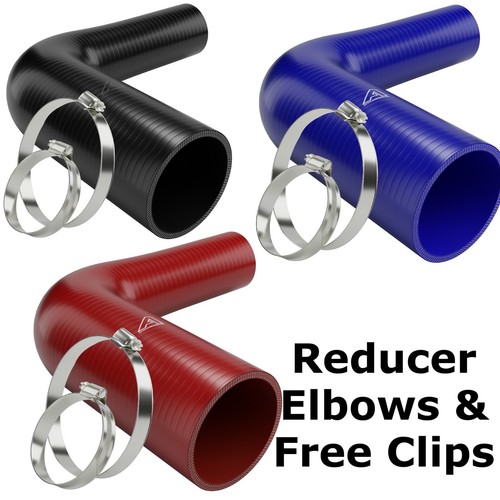 Silicone reducer elbow hose - 90,