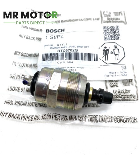 Bosch engine fuel stop cut - engine,