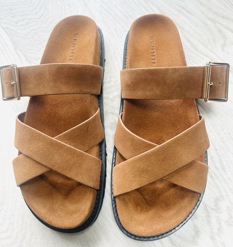 Whistles suede tan - sandal, uk