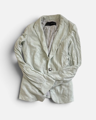 Zara pale mint green blazer