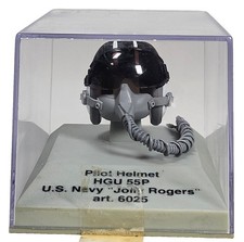 CDC ARMOUR HGU 55P U.S Navy Jolly Rogers Fighter Pilot Helmet 1/8 Scale Art 6025