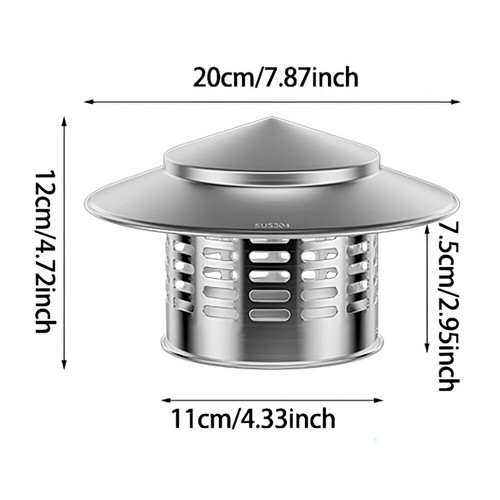 Stainless steel chimney flue - stainless,