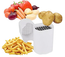 Potato Chopper Chipper French Fries Maker Vegetable Cutter Kitchen Tool