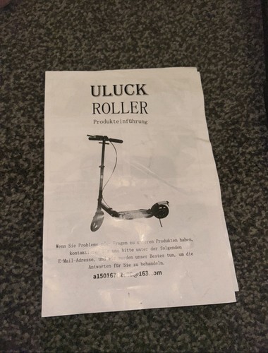 Adult kick scooter - 200mm, big