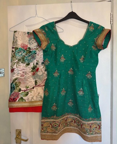 Punjabi suit with patiala - punjabi,