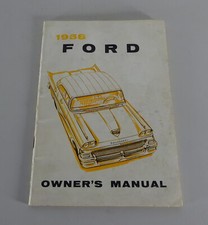 Owner's Manual Ford Fairlane /