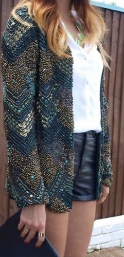Zara bnwt embroidered green - zara,