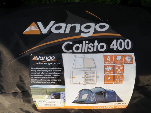 Vango calisto 400 solid - vango, 400.