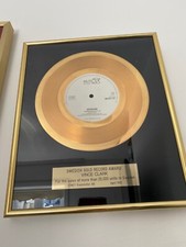 ORIGINAL AUTOGRAPHED GOLD DISC - ERASURE (Single)