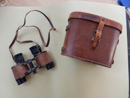 Attractive brass binoculars - ,