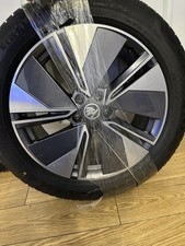 Skoda EV 19 inch Alloy Wheel PAIR With Winter Tyres Pirelli Brand New