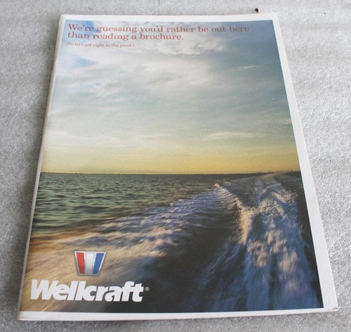 Wellcraft boats sales brochure - sales,