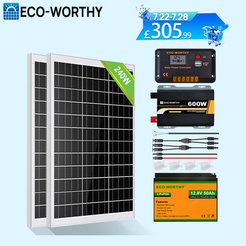 240w 12v solar - panel, with