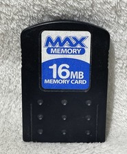 PlayStation 2 Memory Card 16MB PS2 - Max Memory - Black