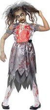 Halloween Girl's Zombie Bride