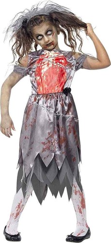 Halloween girl zombie bride - girl's,