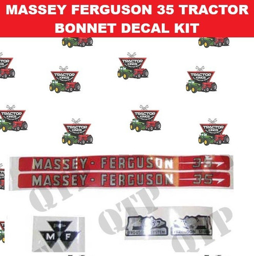 Decal set transfer bonnet - transfer, hood