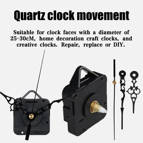Quartz clock mechanism - mechanism, battery