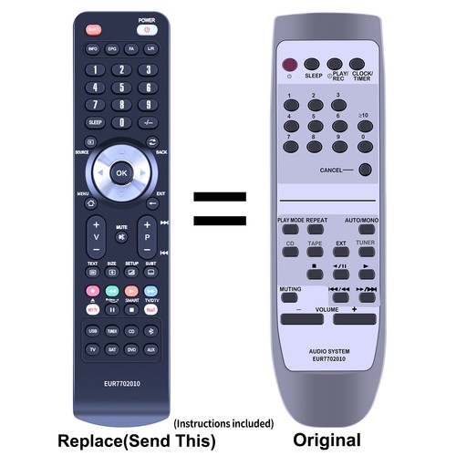 New eur7702010 remote control - remote,