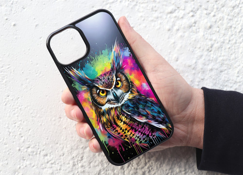 Beautiful owl bird colourful - bird,