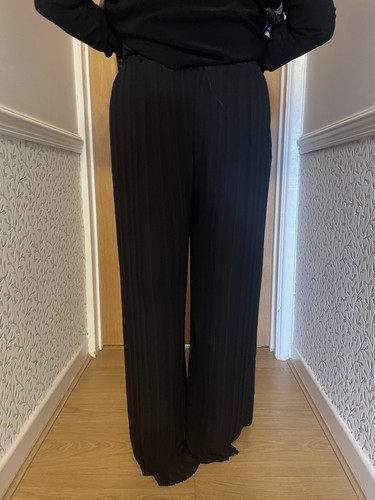 Saloos black fine pleated - saloos,