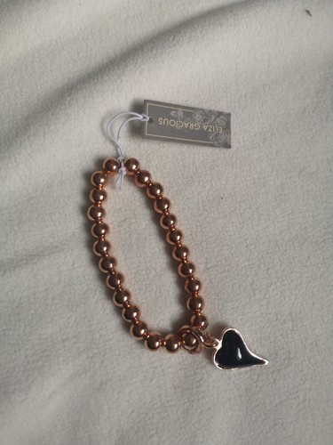 Rose gold plated - rose, bracelet