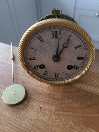 Antique french mantle - antique, clock