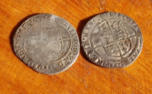 Elizabeth hammered silver - 2,