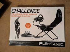 Playseat Challenge Actifit Foldable Racing Seat Gaming Black Sim Thrustmaster