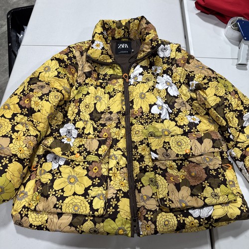 Zara floral 1 - floral, puffer