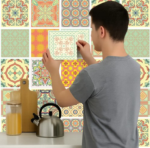 Mosaic stickers transfers - mosaic,