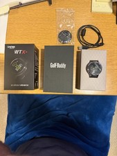 Golf Buddy WTX Plus Smart Watch GPS Excellent Preowned Condition!