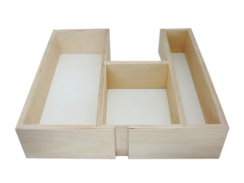 Large wooden drawer - large,