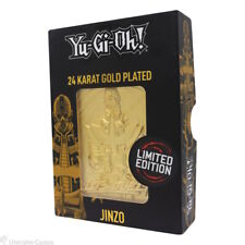 Yu-Gi-Oh! Limited Edition 24K Gold Plated Collectable Metal Card - Jinzo ::