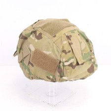 MK7 British Army MTP Helmet Cover with NVG fittings and Dust goggle straps  M...