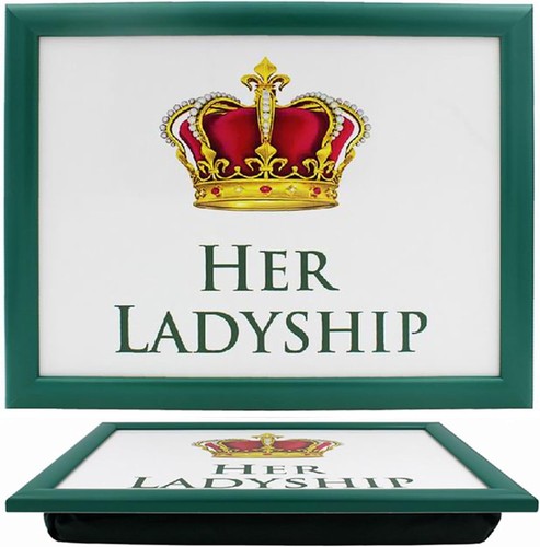 Her ladyship lap tray - her,