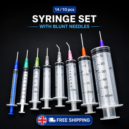 10pcs syringe set with - syringe,