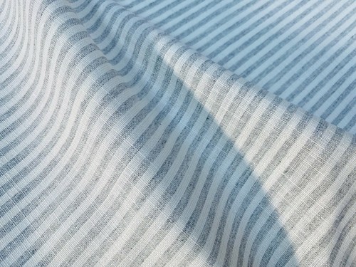 Candy stripe linen fabric - stripe,