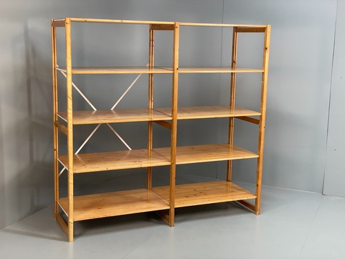 Lundia pine open shelving - pine,