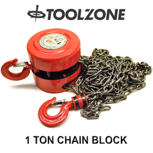 Toolzone ton chain block - toolzone,