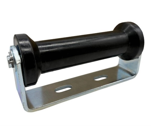 Boat trailer with flat - trailer, keel