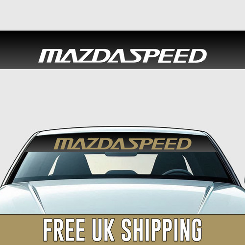 Mazdaspeed sun strip banner - -,