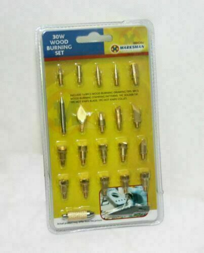 22pc wood burning - 22pc,