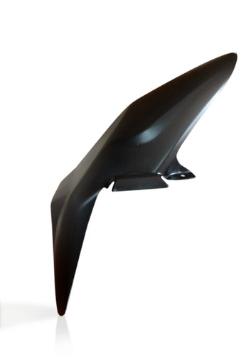 Matt black hugger rear fender - matt,